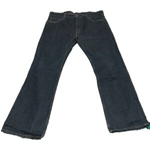 Levis 527 Jeans Mens 40x32 Blue Bootcut Mid Rise Medium Wash Denim Western